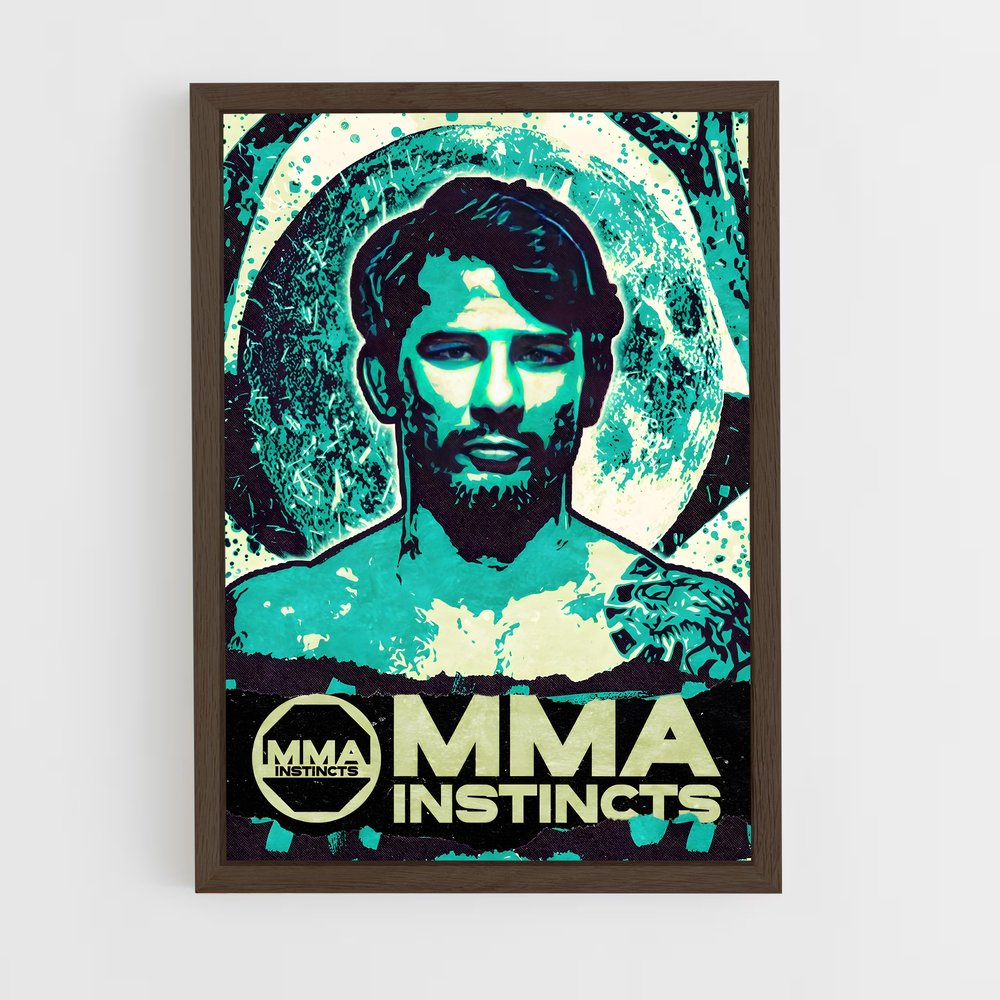 Poster Mama Instinct – affiche MMA (vue 5)